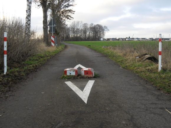 Machen Schleichwege der Pkw-Fahrer dicht: